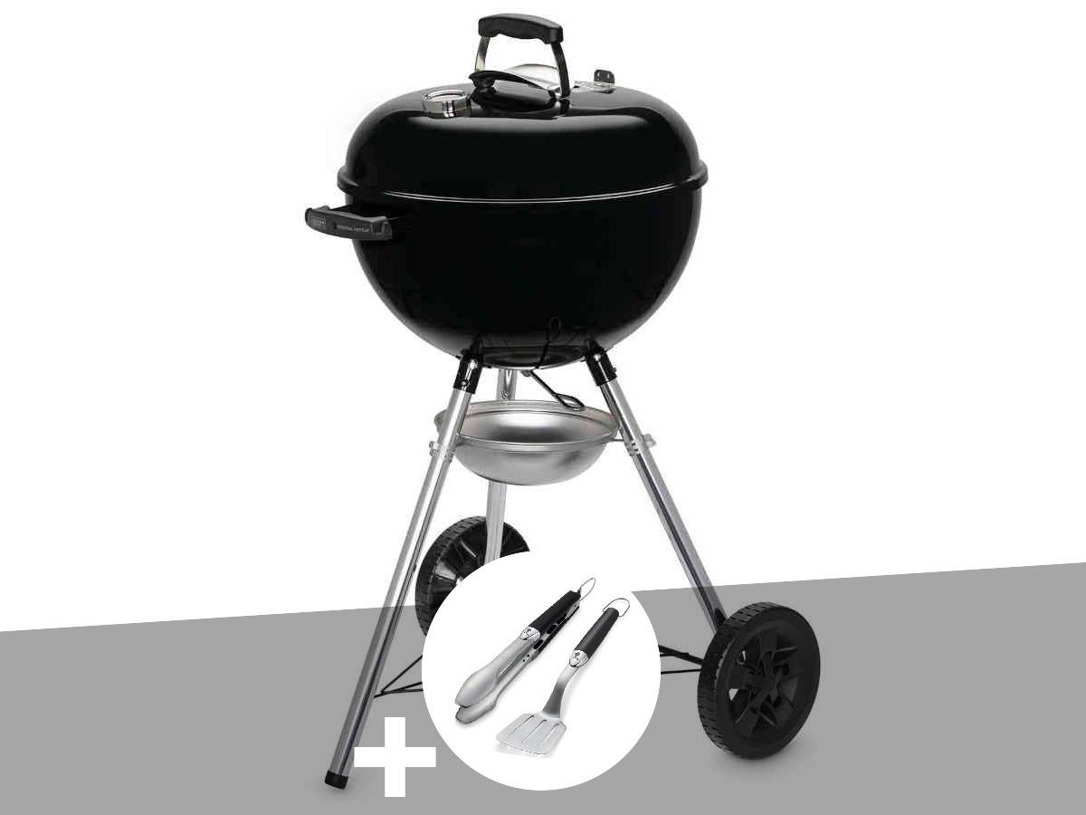 Weber - Barbecue à charbon Original Kettle 47 cm + Kit ustensiles Premium 2 pièces - Weber - Image 1