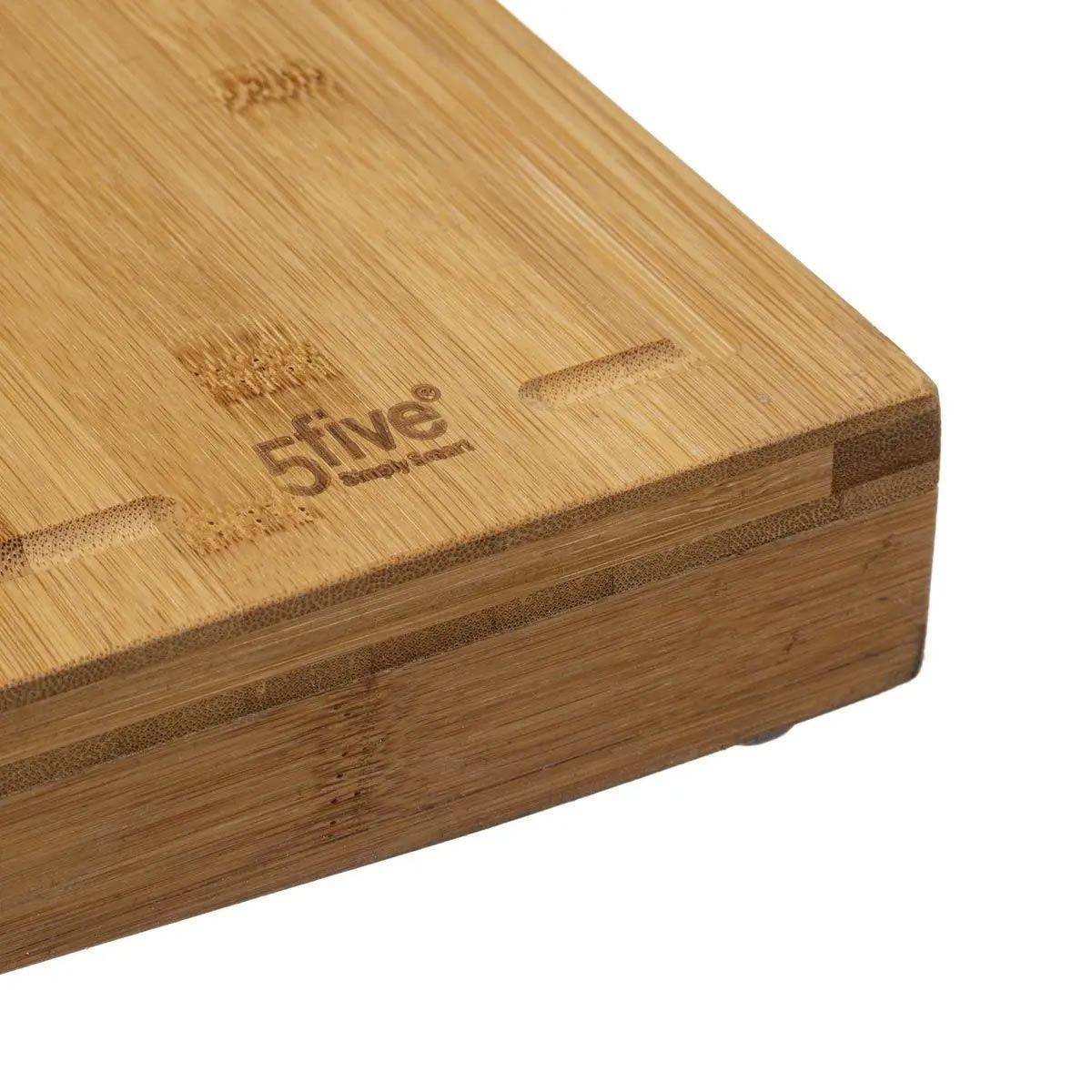 Importdistrib - Cache plaque planche a découper 52x58cm en bambou Bois IMPORTDISTRIB - Imagen 4
