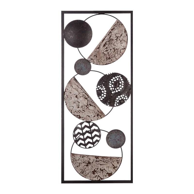 Déco murale métal Ethnic marron 25x61 Atmosphera - Imagen 1