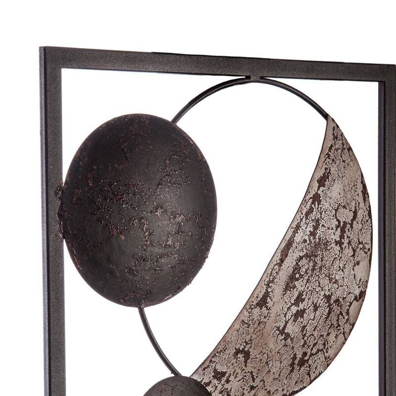 Déco murale métal Ethnic marron 25x61 Atmosphera - Imagen 2