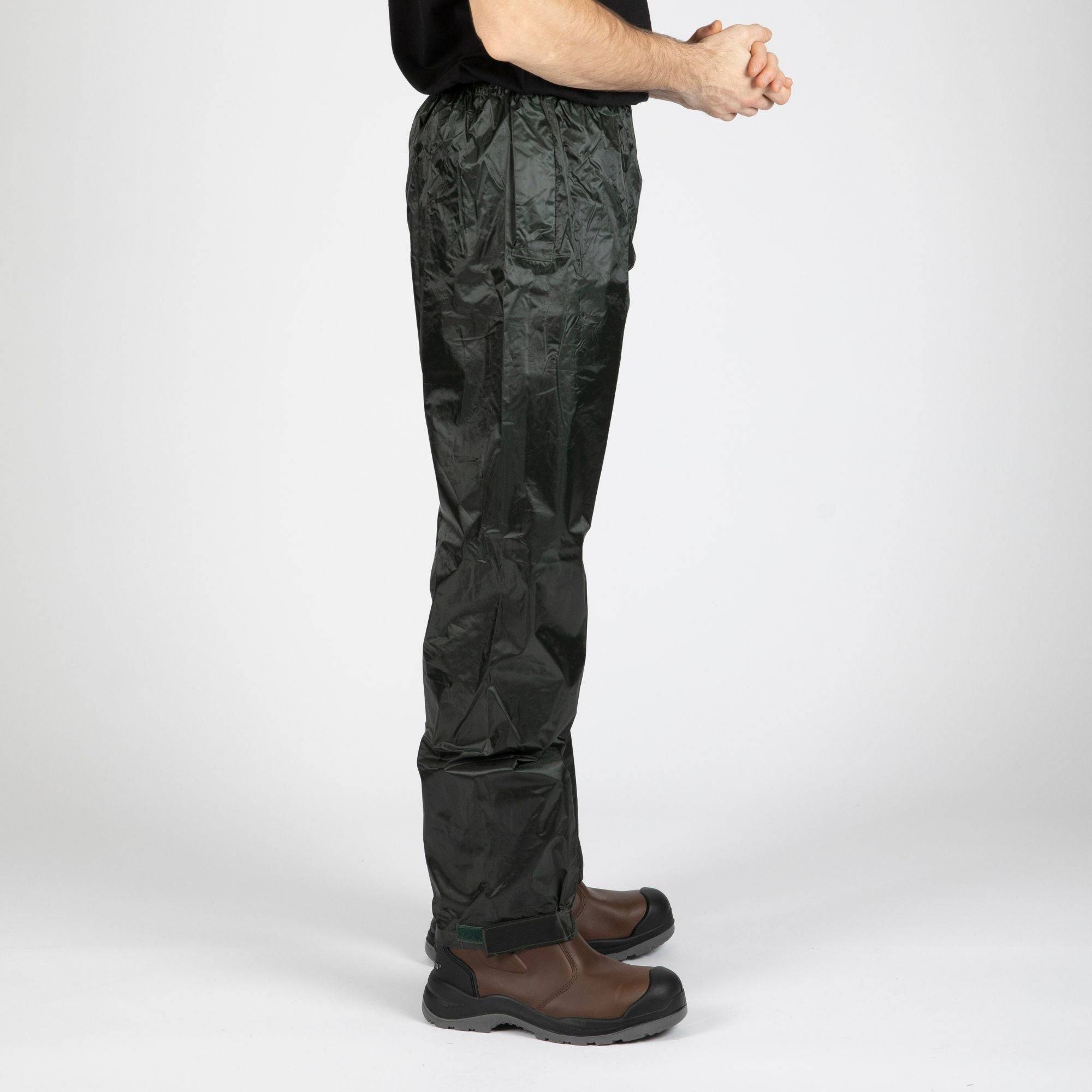 taille xxl - manta - pantalon de pluie de travail - 9233 olive - Image 4