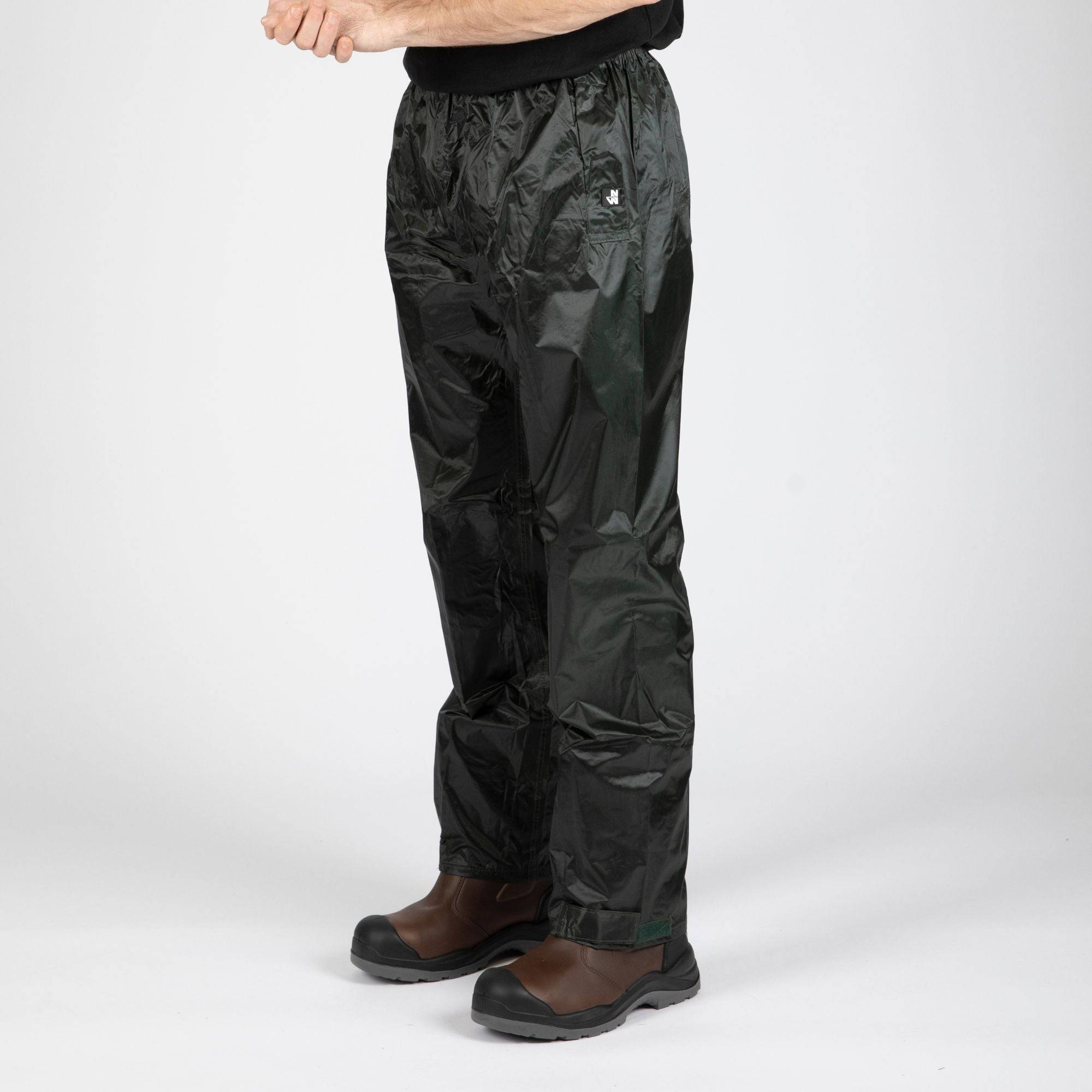 taille xxl - manta - pantalon de pluie de travail - 9233 olive - Image 1