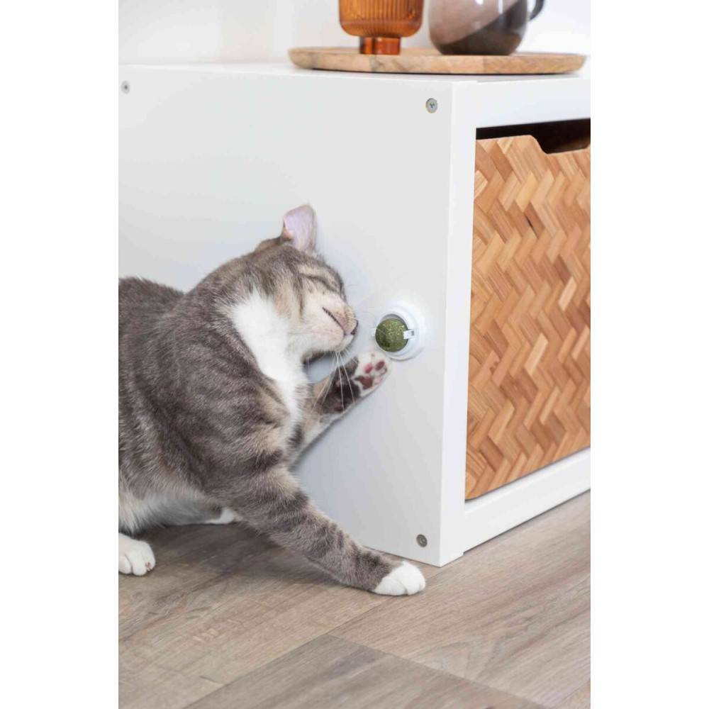Trixie - Boule d'herbe à chat avec support - Imagen 8