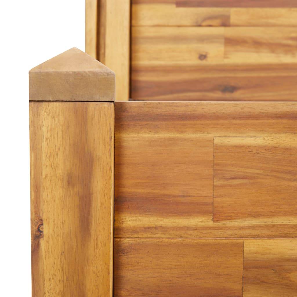 Maison Chic - Jardinière sur 2 niveaux - Bac à Fleurs - Pot De Fleurs 110x75x84 cm Bois massif d'acacia - Imagen 6
