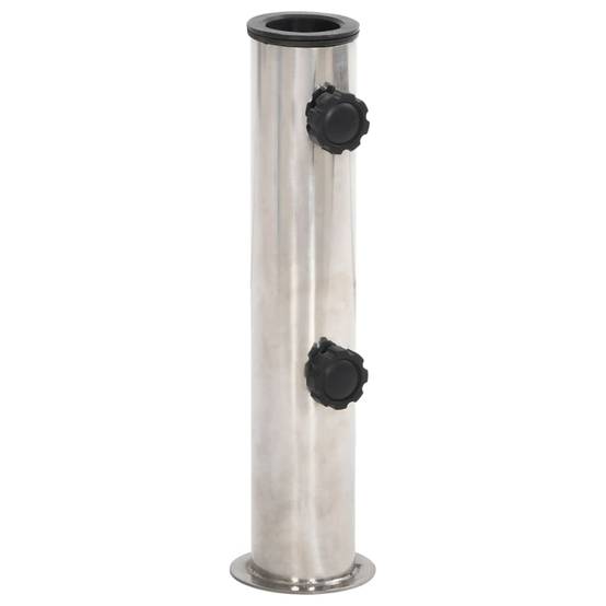 Accessoire parasol acier argent 7 x 7 x 28 cm - Prolenta premium p317.0 - Image 2
