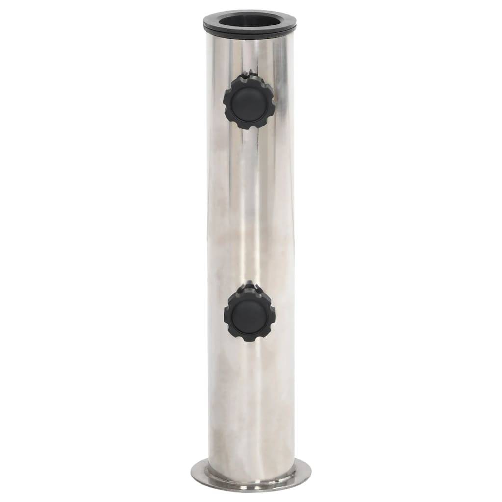 Accessoire parasol acier argent 7 x 7 x 28 cm - Prolenta premium p317.0 - Image 1