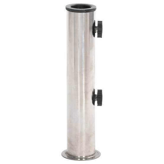 Accessoire parasol acier argent 7 x 7 x 28 cm - Prolenta premium p317.0 - Image 3