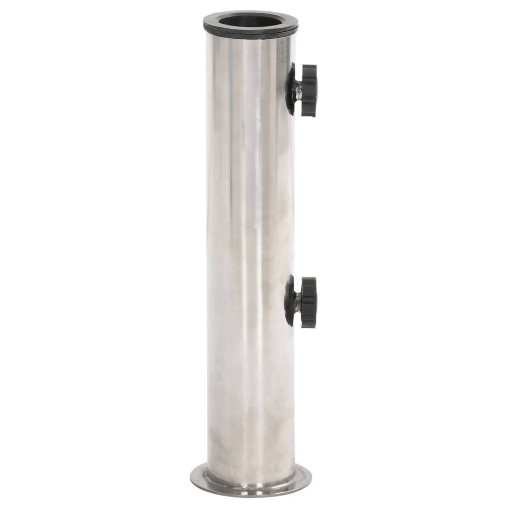 Accessoire parasol acier argent  7 x 7 x 28 cm  - Prolenta premium p317.0 - Image 3