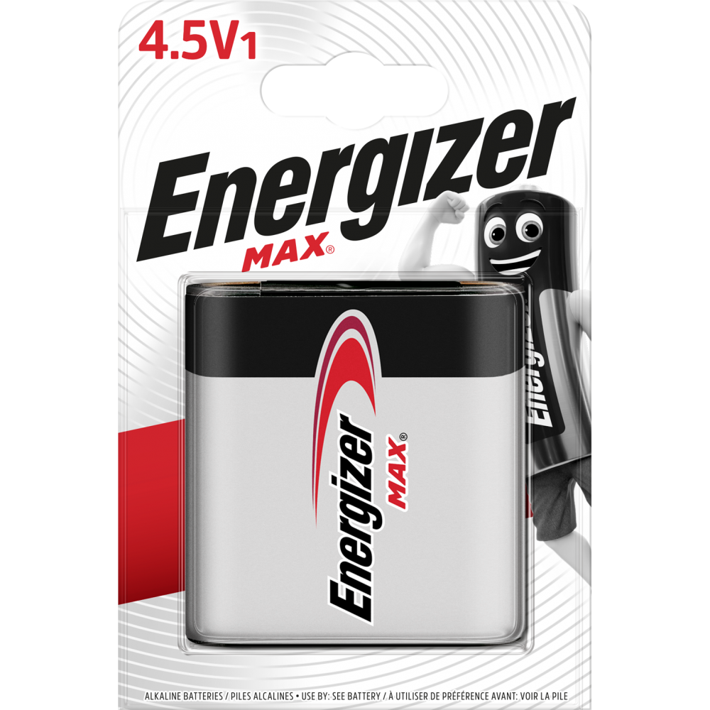 Energizer - Pile alcaline lr12 Max, 4.5 V, ENERGIZER