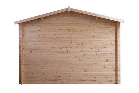 Gartflex - Garage en bois, surface utile 17.42m², 580x340cm, ep 28mm, INT013 / GARTFLEX - Image 4