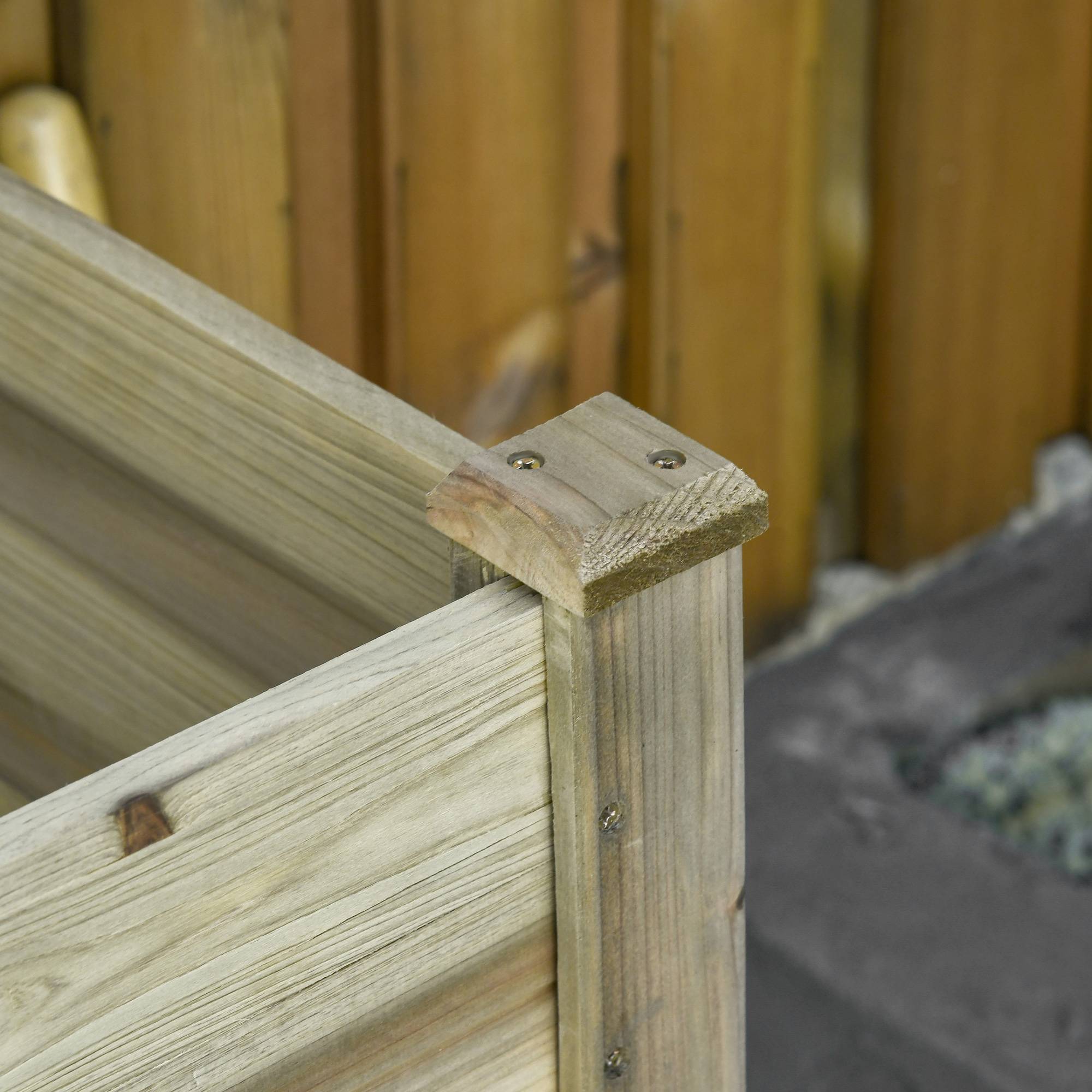 Jardinière sur pieds bois naturel 91 x 51 x 76 cm - PANGIVO - Image 10