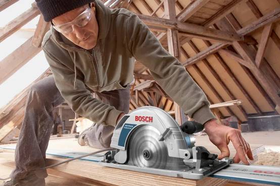 Bosch Professional - Scie circulaire 2200W GKS 85 G Professional + coffret L-BOXX - BOSCH - 060157A901 - Imagen 4