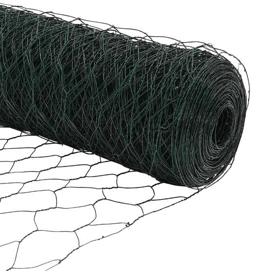 Clôture hexagonale PVC Vert 10 x 1 m, Poids :2.05kg - PANGIVO - Image 8