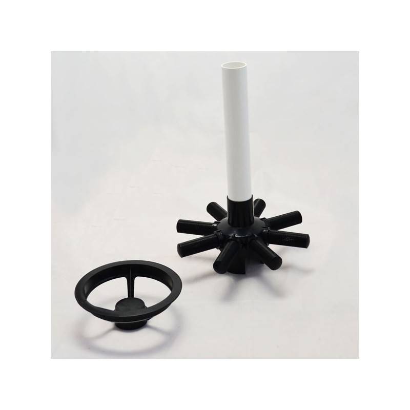Hecht 302016 Système de filtre à sable de piscine débit max.14,4 m3/h 550 W Capacité de sable 45kg - Image 5