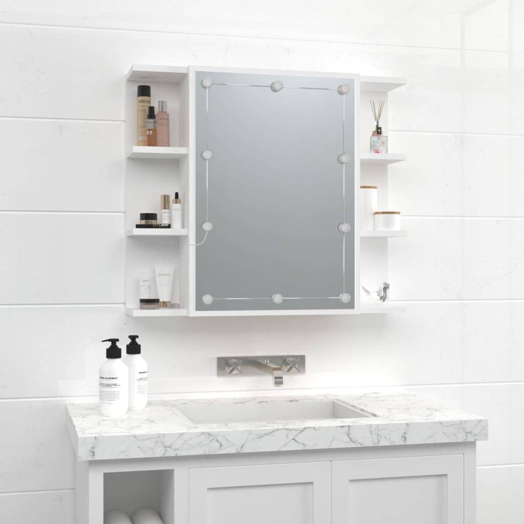 Prolenta Premium - Miroir  Herstal Blanc  70 X 16,5 X 60 cm  - P87209B - Image 4