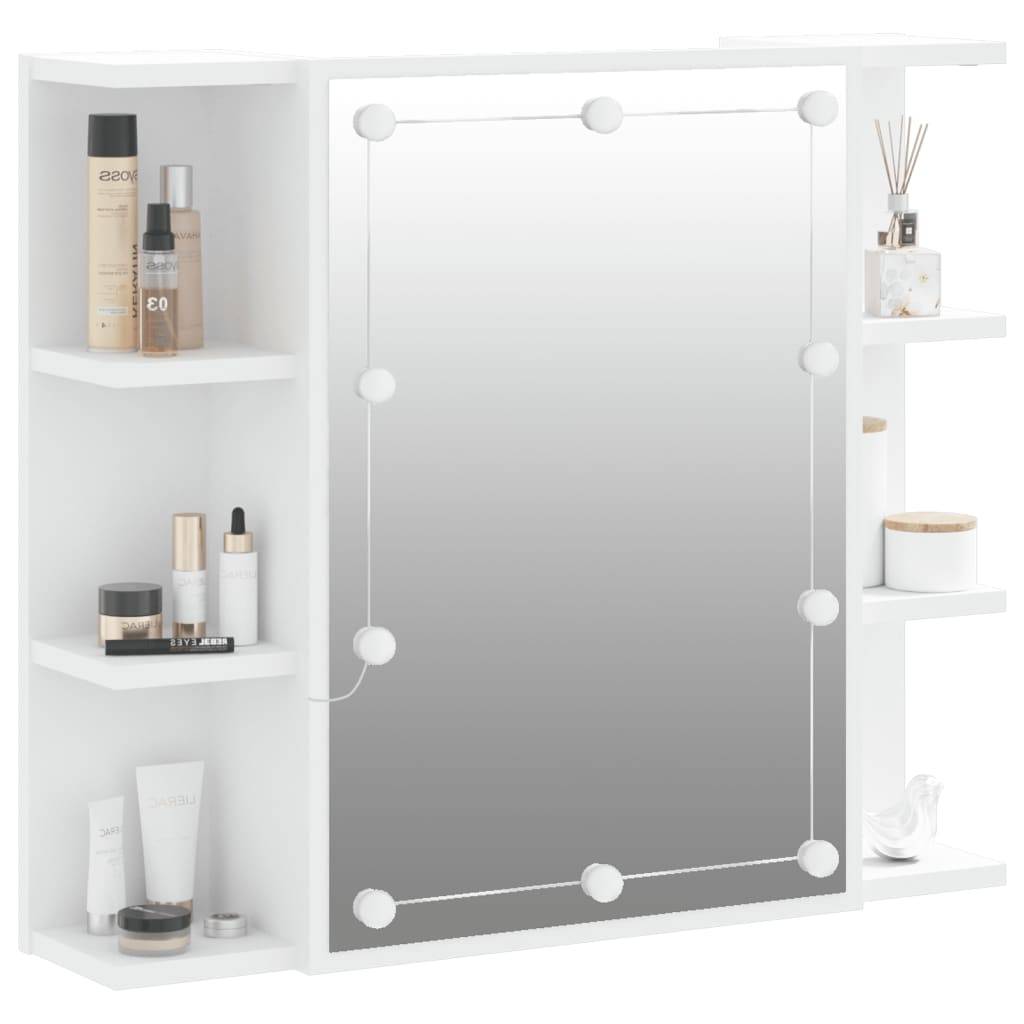 Prolenta Premium - Miroir  Herstal Blanc  70 X 16,5 X 60 cm  - P87209B - Image 6