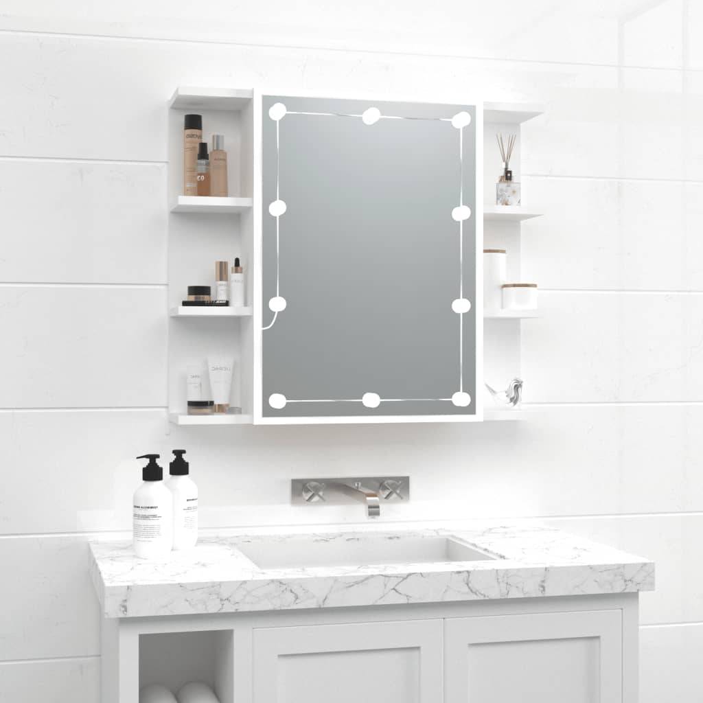 Prolenta Premium - Miroir  Herstal Blanc  70 X 16,5 X 60 cm  - P87209B - Image 1