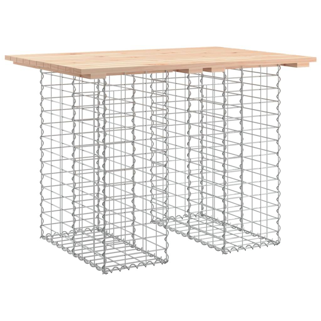 Maison Chic - Banc de jardin - Banc d'extérieur - Banquette design de gabion 100x70x72 cm bois massif de pin-JU13951 - Imagen 1
