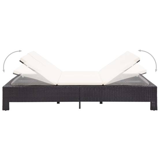 Prolenta Premium - Chaise longue pliante/transat Sigril Vert 200 X 55 X 6 cm - P87209V - Image 3