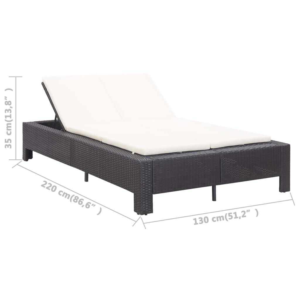 Prolenta Premium - Chaise longue pliante/transat  Sigril Vert  200 X 55 X 6 cm  - P87209V - Image 6