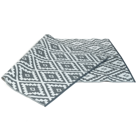 Tapis extérieur BAHAMAS gris 160 x 260 CM - Imagen 4