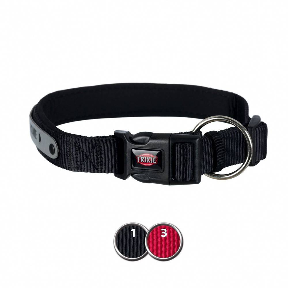 Trixie - Collier 45-50 cm avec néoprène et bande adresse pour chien - Imagen 5