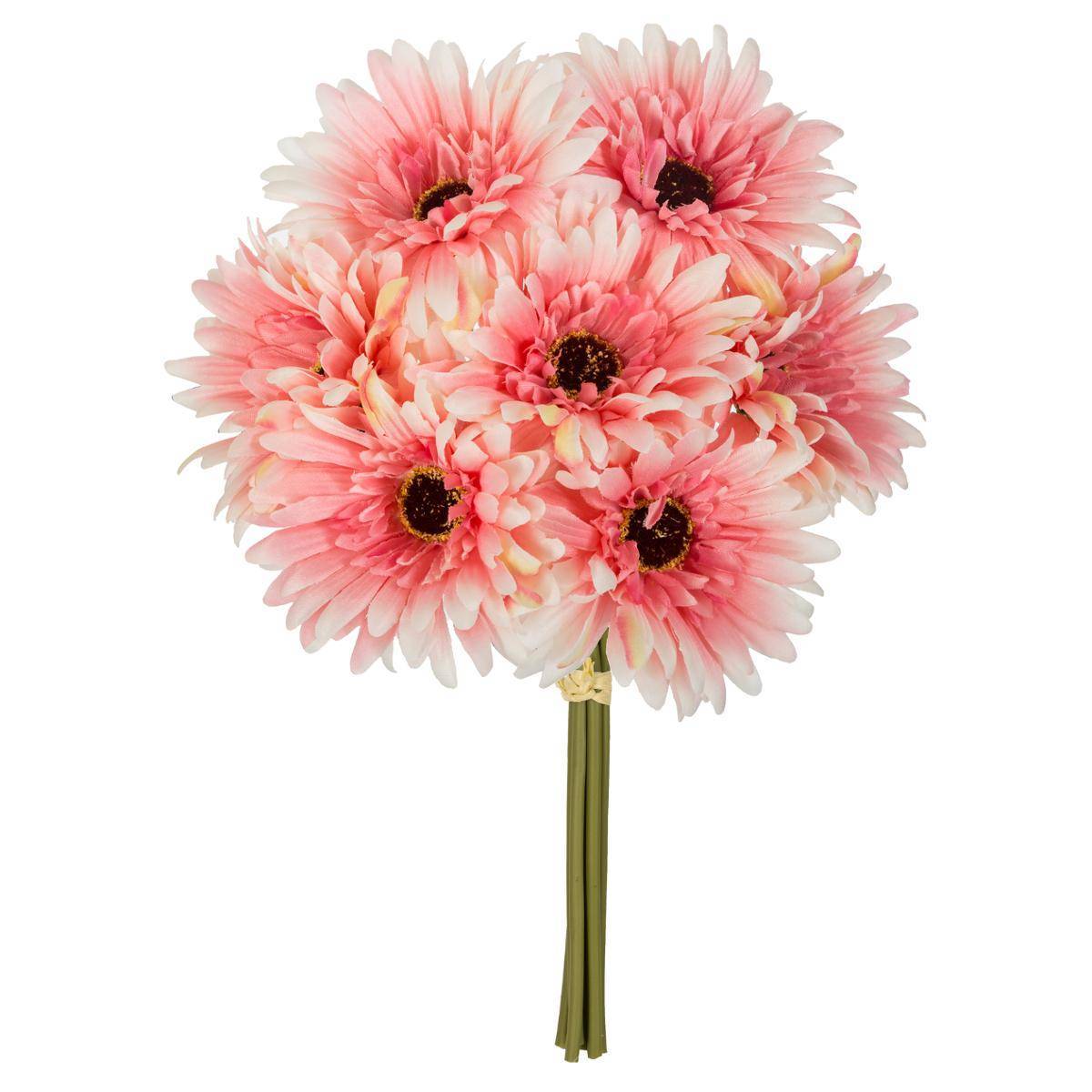 Atmosphera - Bouquet 7 gerberas artificiels H26cm - Atmosphera Créateur d'intérieur - Image 1