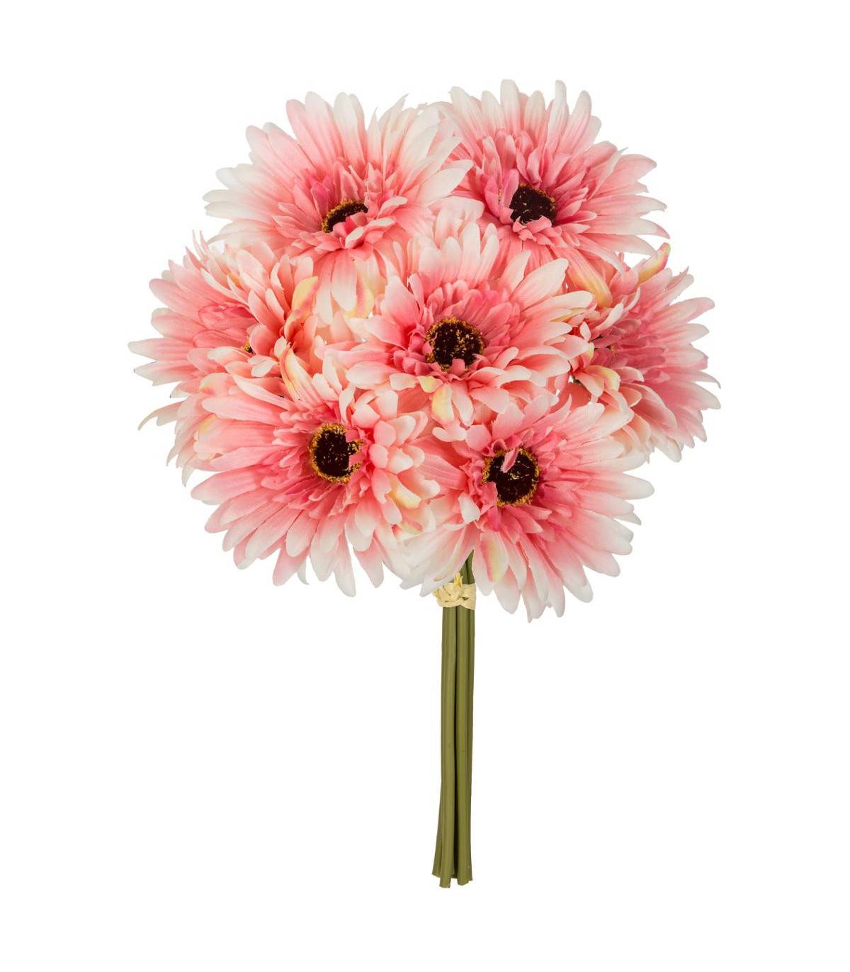 Bouquet de Fleurs artificielles 7 Gerberas D. 17 x H. 26 cm - Imagen 1
