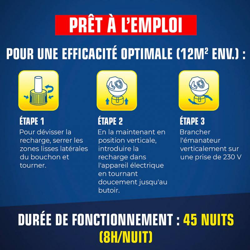 émanateur Kpro Anti-insectes Protection Continue Contre Les Insectes - Kpro - Image 4