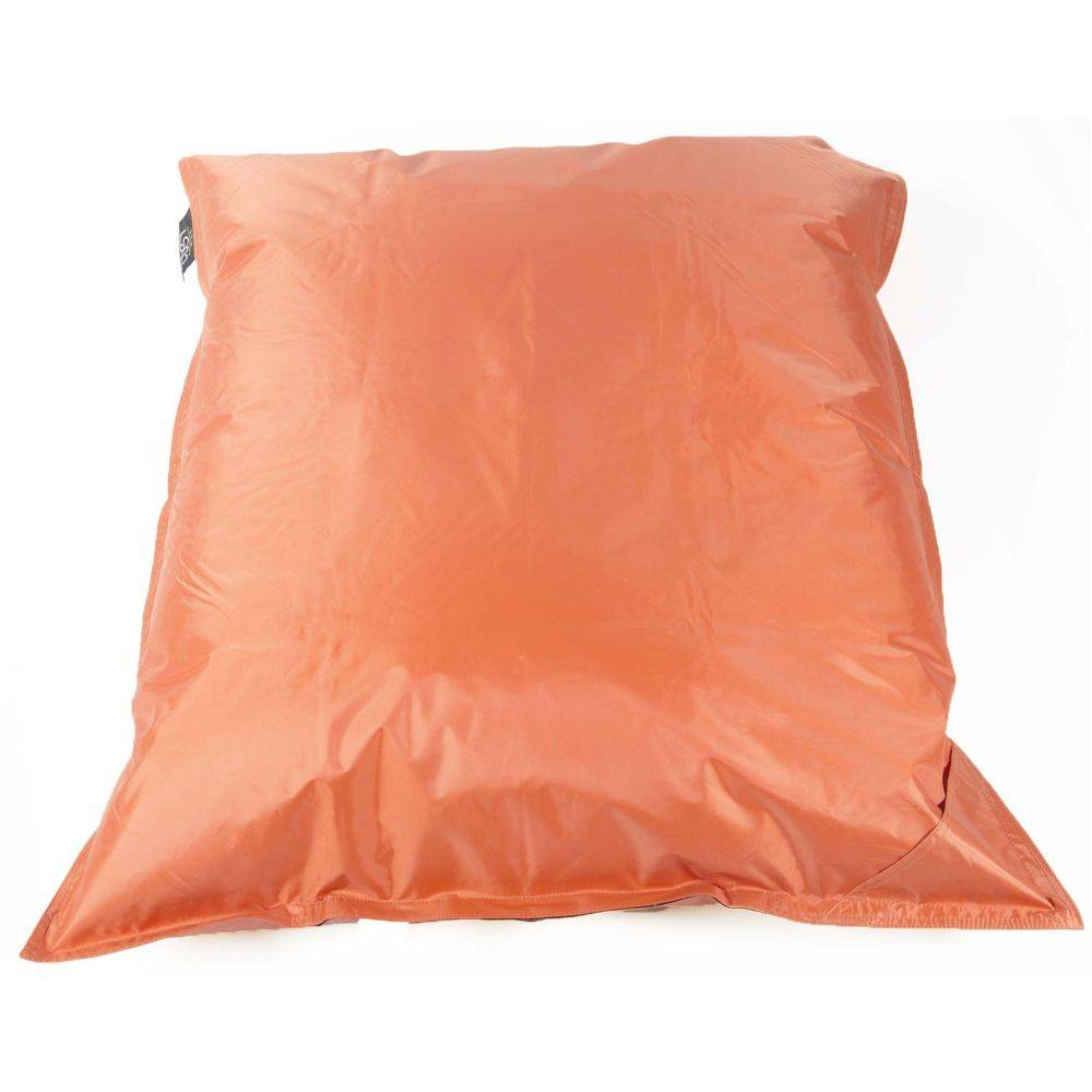 Jardindeco - Grand coussin uni Maxi Orange Lave - Imagen 2