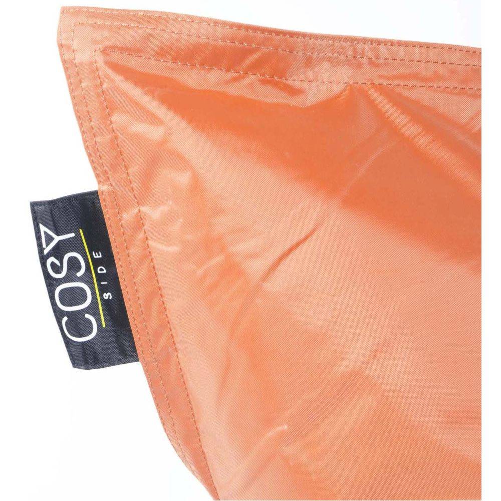 Jardindeco - Grand coussin uni Maxi Orange Lave - Imagen 3