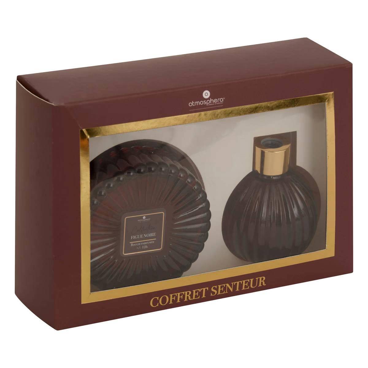 Coffret Senteur 2 Pièces "Albie" 8cm Figue Noire - Image 6