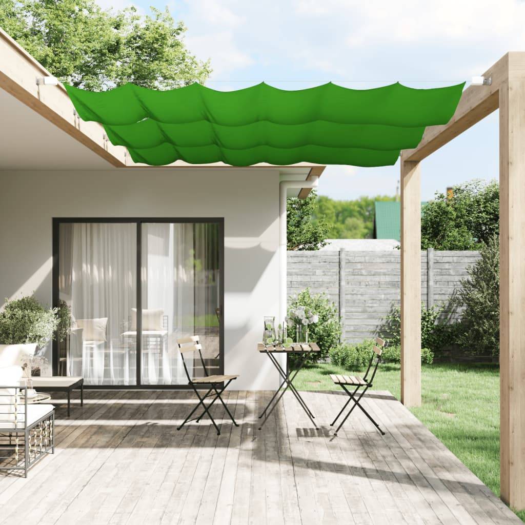 Maison Chic - Store banne | Auvent vertical Vert clair 60x270 cm Tissu oxford Maison Chic - Image 2