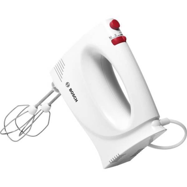 Bosch - Batteur Fouet Electrique  - BOSCH - MFQP1000 - 300 W - 2 vitesses + turbo - 2 fouets inox - Image 1
