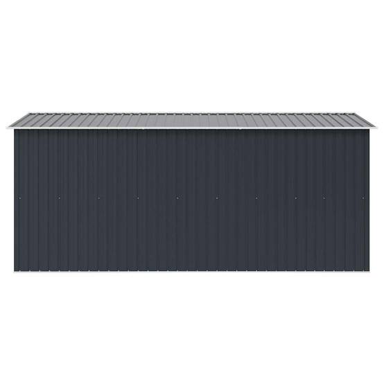 Vidaxl - Abri de jardin 257x392x181 cm Métal Anthracite vidaXL 143346 - Image 7