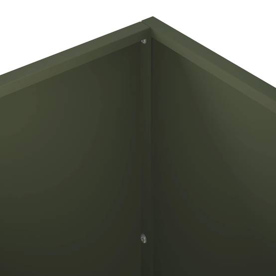Vidaxl - Cache-pot de jardin 2 pc Vert olive 100 x 50 x 50 cm vidaXL 8005281 - Image 7