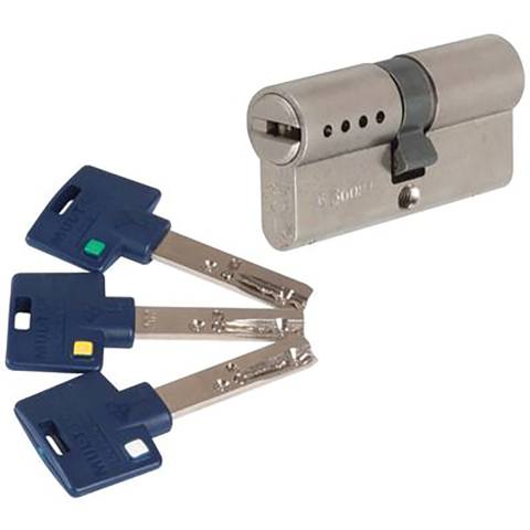 Cylindre MTL600 262S+ 62 31BT-31 NM PAN MULTLOCK 3 Clés PVC bleu B.R. - EUM6P31B31X3PBLVR - Imagen 2