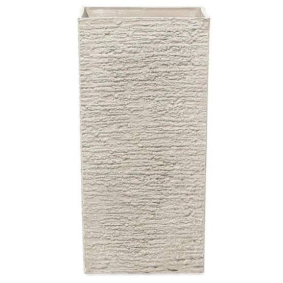 Beliani - Cache-pot d'extérieur Fibre d'argile Beige TENNO - 35x35x70- Beliani - Image 2