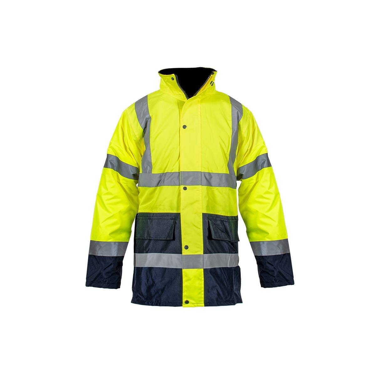 Vito - Veste jaune FLUO Taille XL Parka avec Bande réfléchissante haute visibilité 100% polyester VITO - Imagen 1
