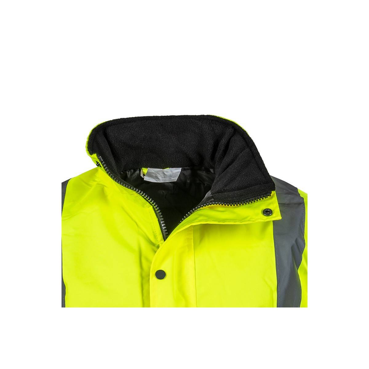 Vito - Veste jaune FLUO Taille XL Parka avec Bande réfléchissante haute visibilité 100% polyester VITO - Imagen 2