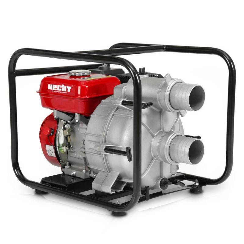 BB Loisir - Hecht 3680 Pompe a eau sale immerges essence 4temps jusqu a 7m BB LOISIR