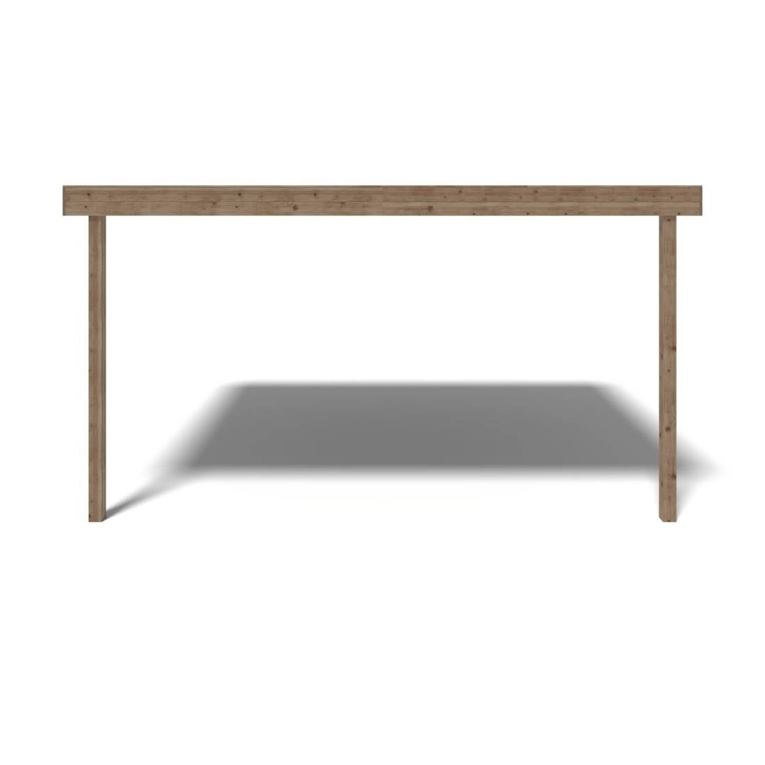 Altanka - Pergola de jardin 3.02x4.24m - traité - DOM180 - ALTANKA - Image 3