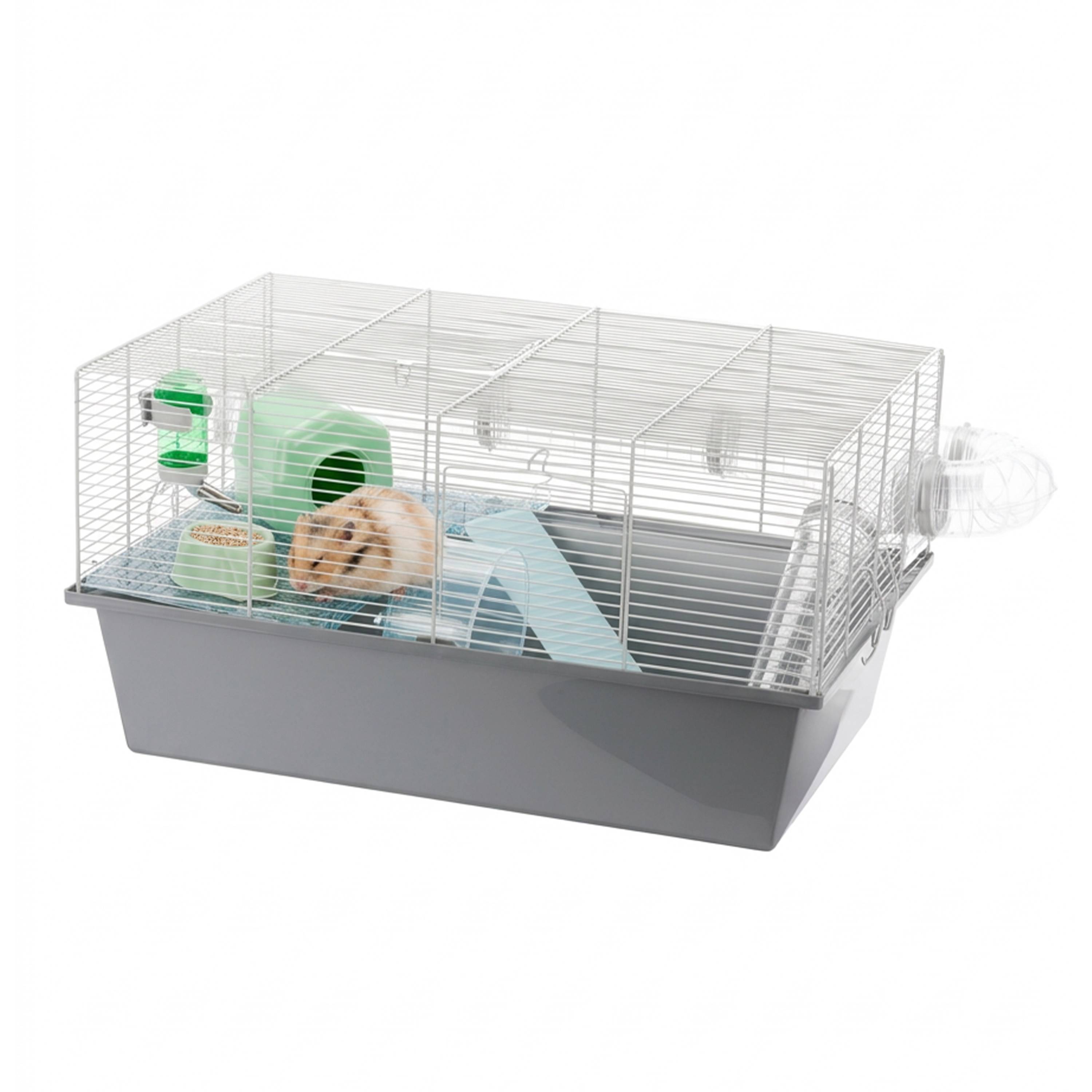 Ferplast - Cage pour Hamsters MILOS LARGE avec Environnement original, Idéal pour les Enfants, Accessoires inclus - Imagen 4