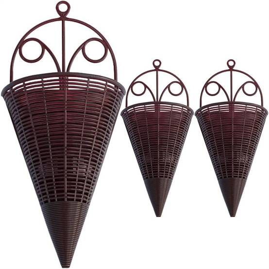 Panier de rangement suspendu pour plantes et fleurs artificielles DtopbuyAge - Image 3