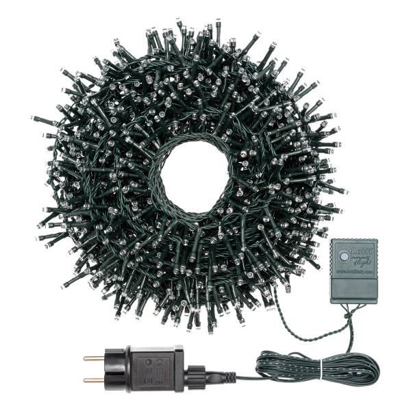 Lotti - Guirlande lumineuse rouge Boa 20 mètres 1000 LED extérieur 8 modes 24V IP44 Lotti - Imagen 3