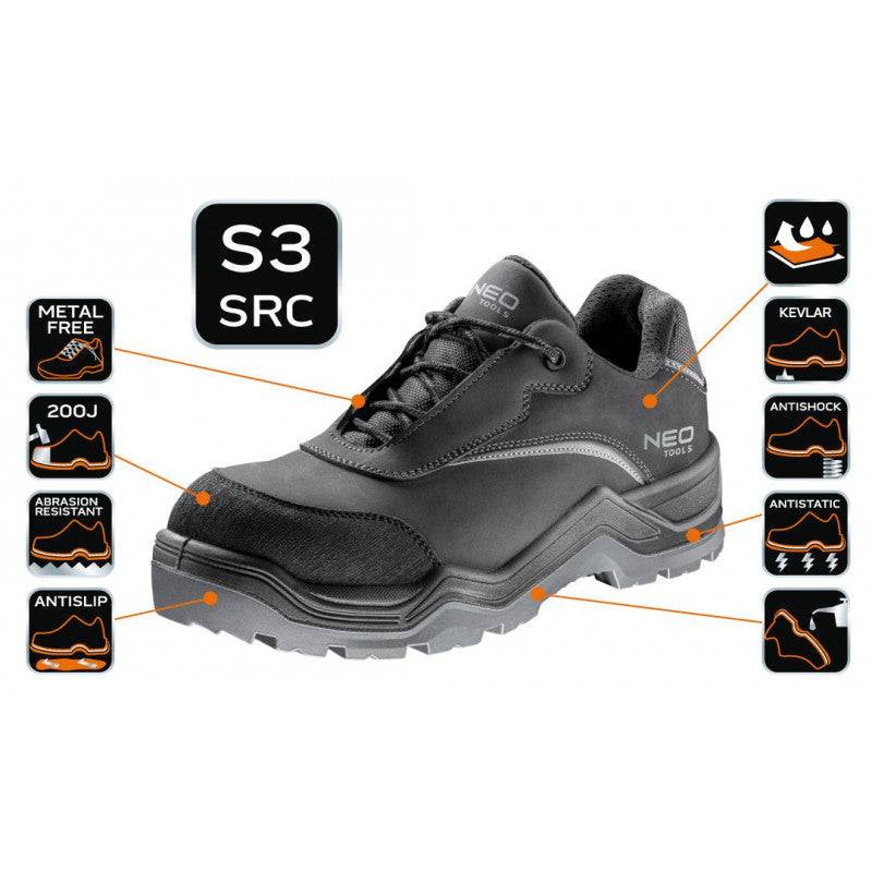 Neo Tools - Chaussures de travail basses NEO TOOLS 82-150 S3 SRC Nubuck CE - taille 40 - NEO TOOLS EPI - Imagen 2