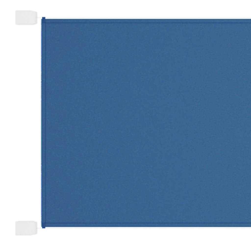 Helloshop26 - Auvent vertical 140x360 cm tissu oxford bleu - Imagen 1