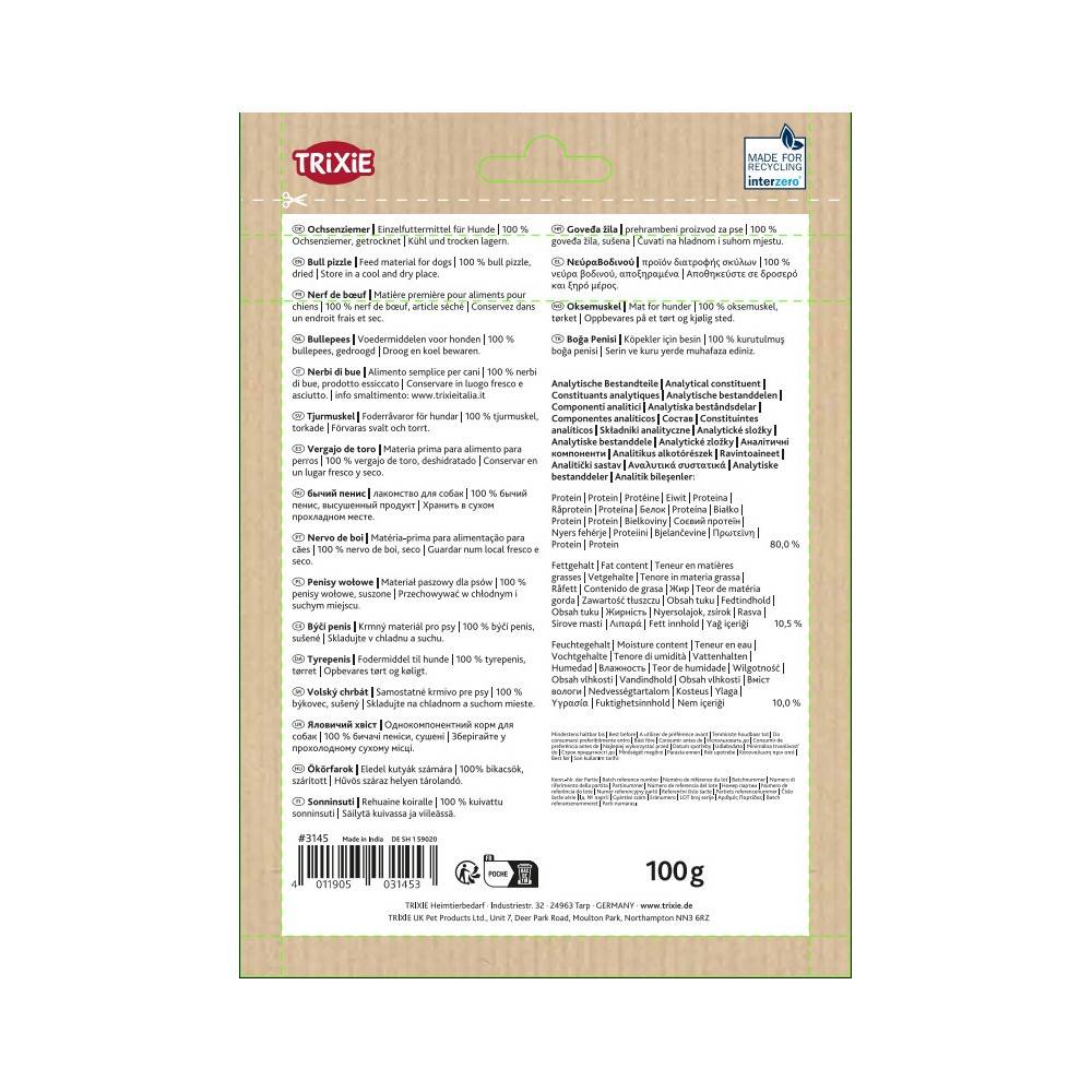 Trixie - Trixie - Nerfs de bœuf 8 pièces friandises pour chien - Imagen 4