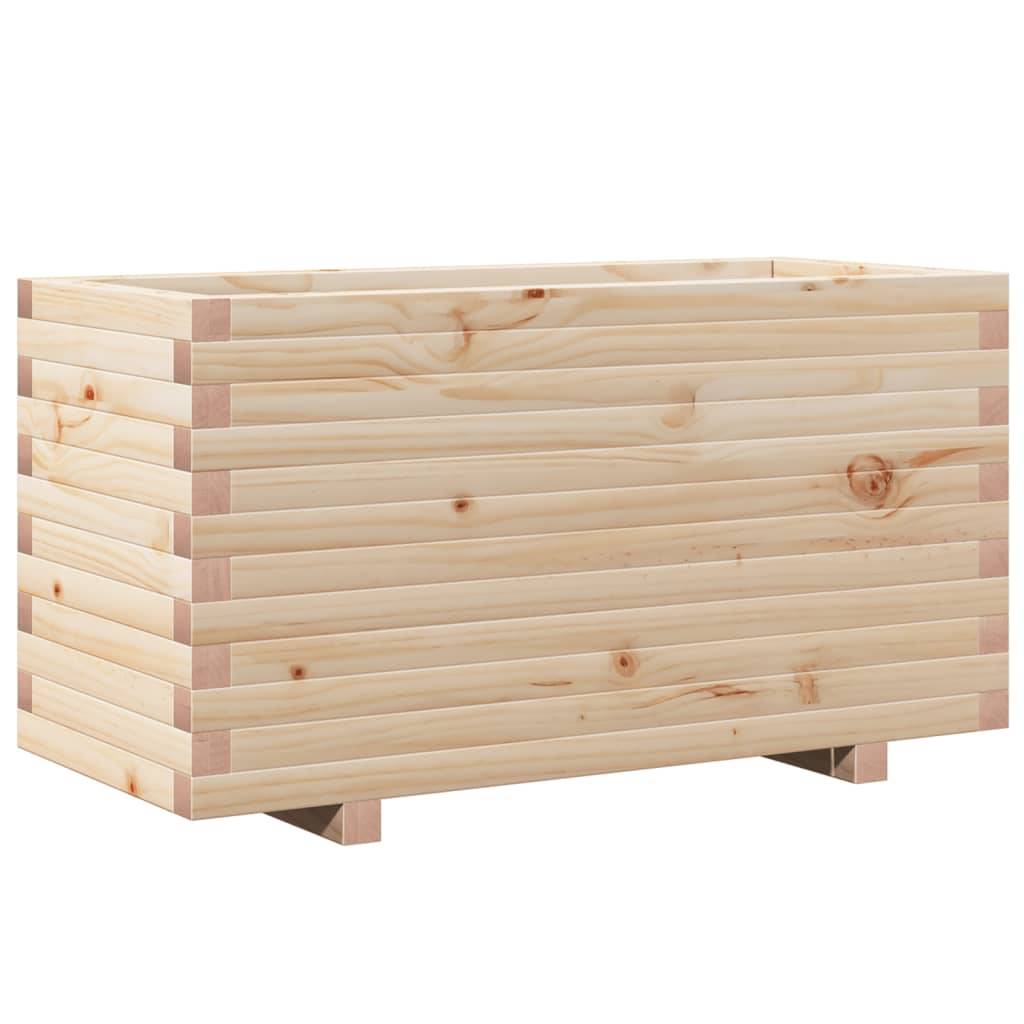Maison Chic - Jardinière, Bac à fleurs, Pot de fleurs 90x40x49,5 cm bois de pin massif-JU13890 - Imagen 7