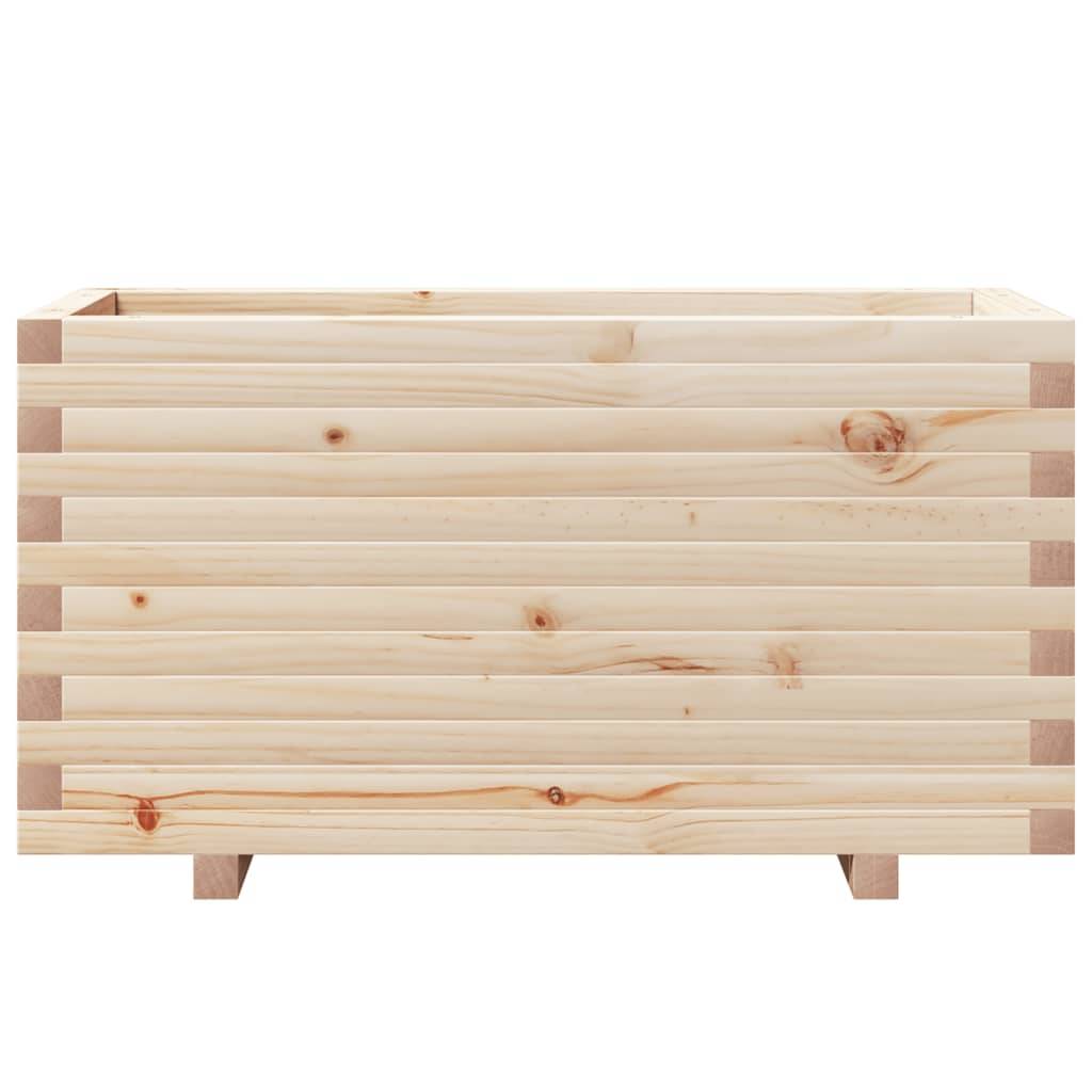 Maison Chic - Jardinière, Bac à fleurs, Pot de fleurs 90x40x49,5 cm bois de pin massif-JU13890 - Imagen 5